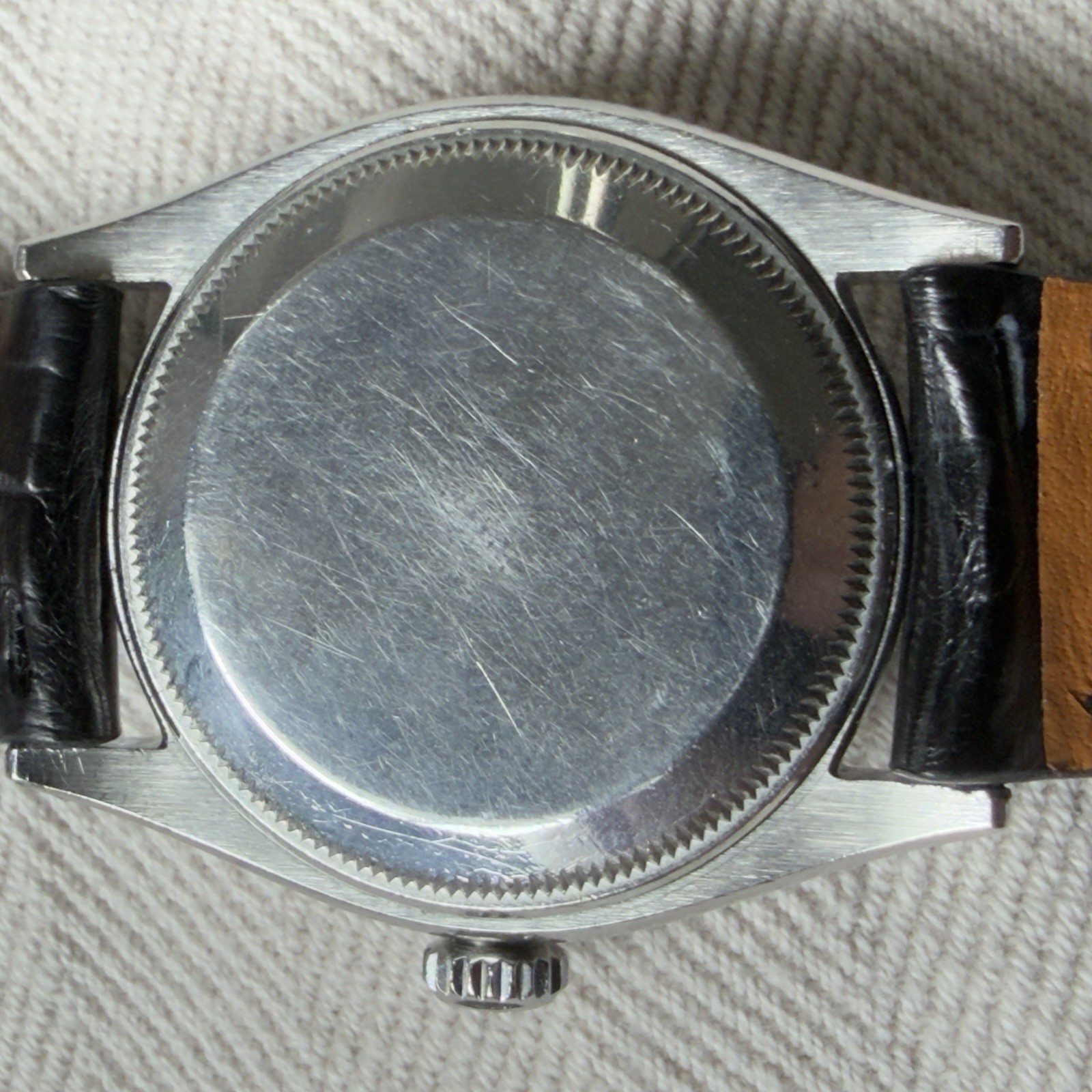 Rolex Oyster Perpetual Ref 6564 Automatic Chronometer 34mm Steel White Dial