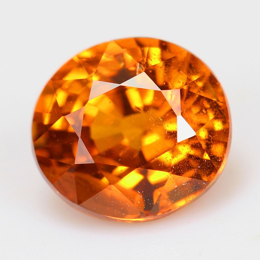 1.32 Carats Fanta Orange Natural Unheated Oval Shape Spessartite Garnet Gemstone