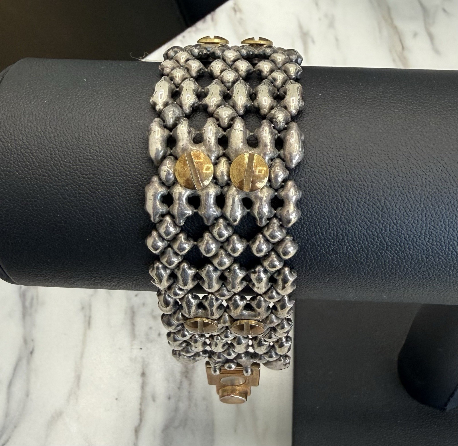 sergio gutierrez liquid metal bracelet