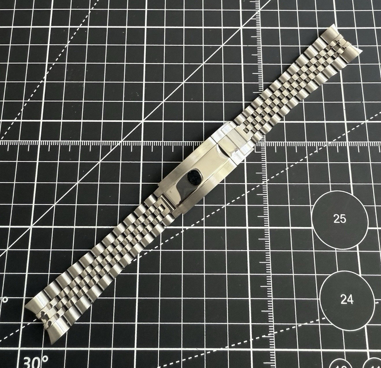 20MM 904L JUBILEE WATCH BAND STRAP BRACELET OYSTER CLASP