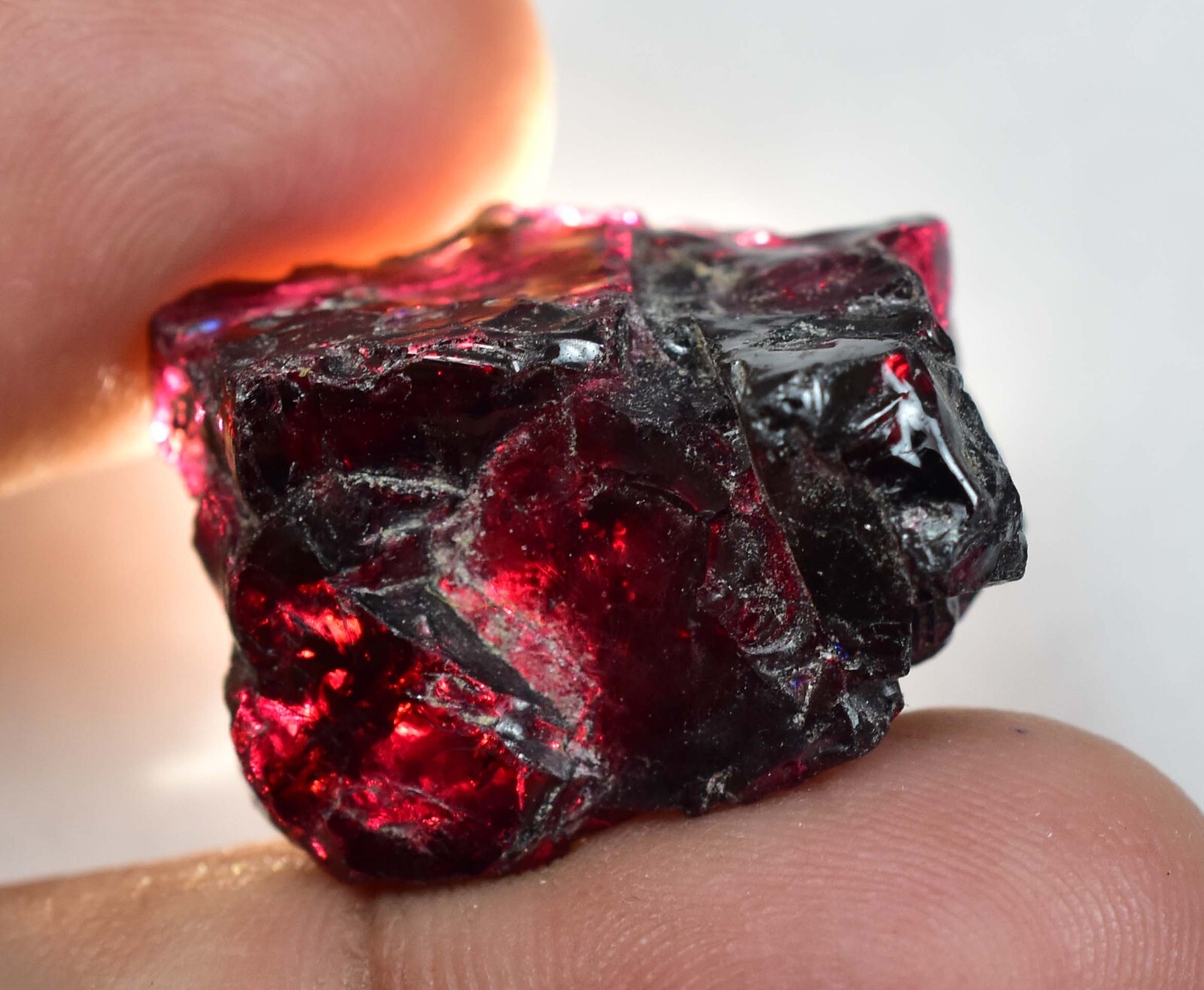 Natural Burmese Red Brown Painite 61.50 CT Certified Faceted Untreated Rough