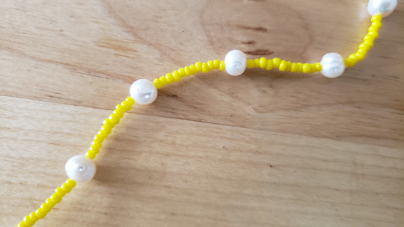 Genuine PEARL Necklace , 18″ , HAND CRAFTED in USA