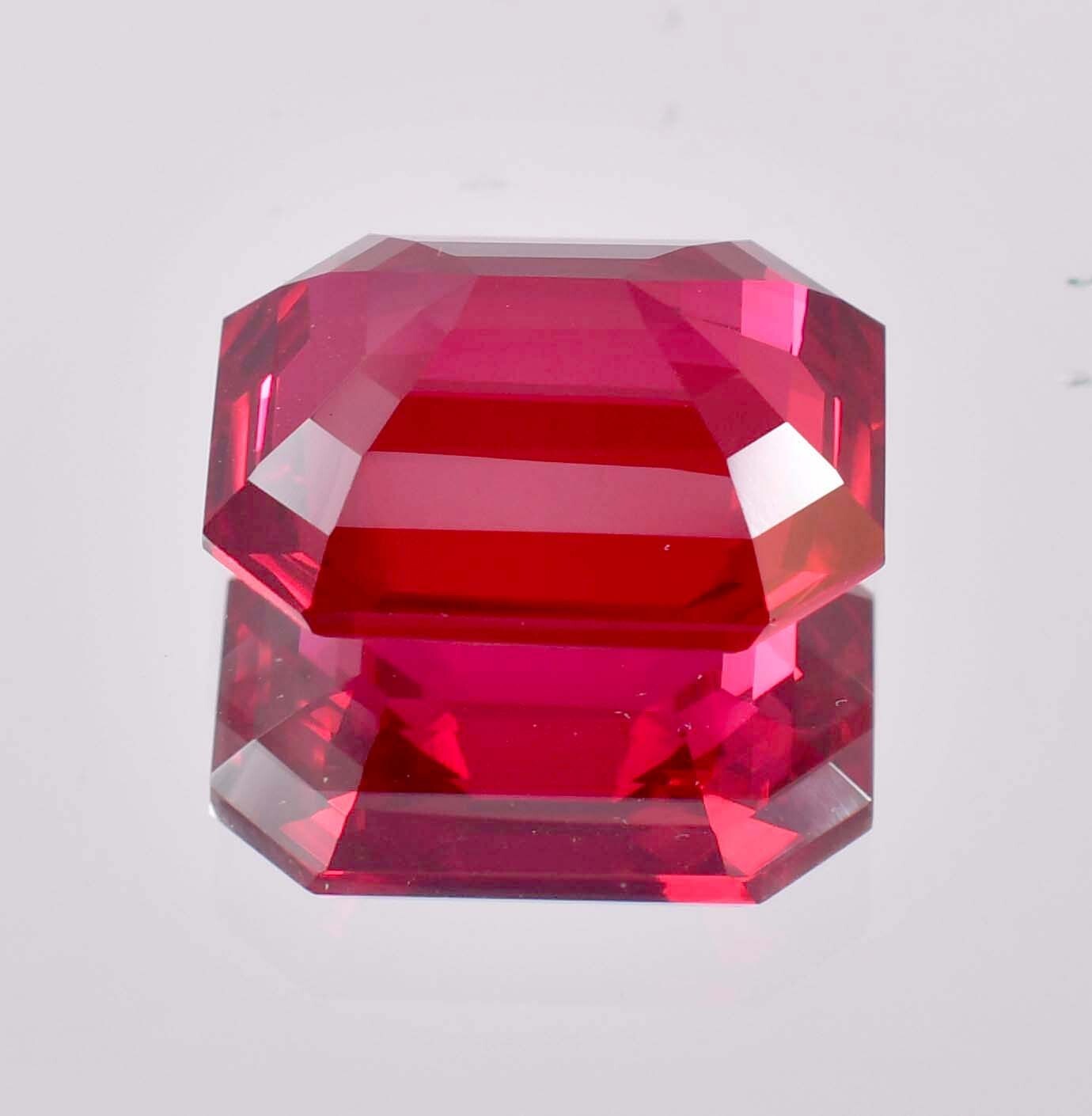 HUGE 15.02 Ct (100% Natural) Mozambique Blood Red Ruby Gemstone (GIT) Certified