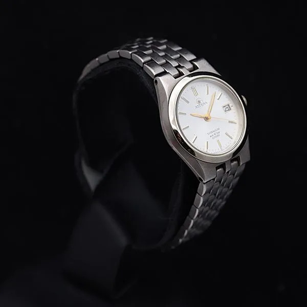 Working condition, excellent condition. Citizen Attesa 5610-F61851TA Quartz Silv