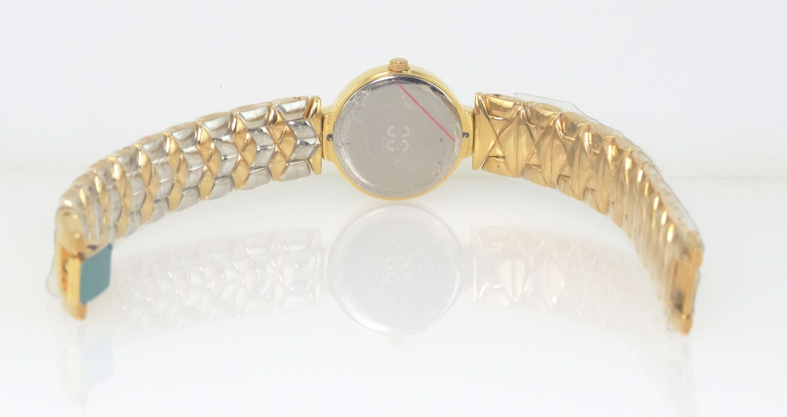 YEMA Paris YM 778 Women’s Gold AND Two-tone Quartz Dress Watch (Reversible) NEW