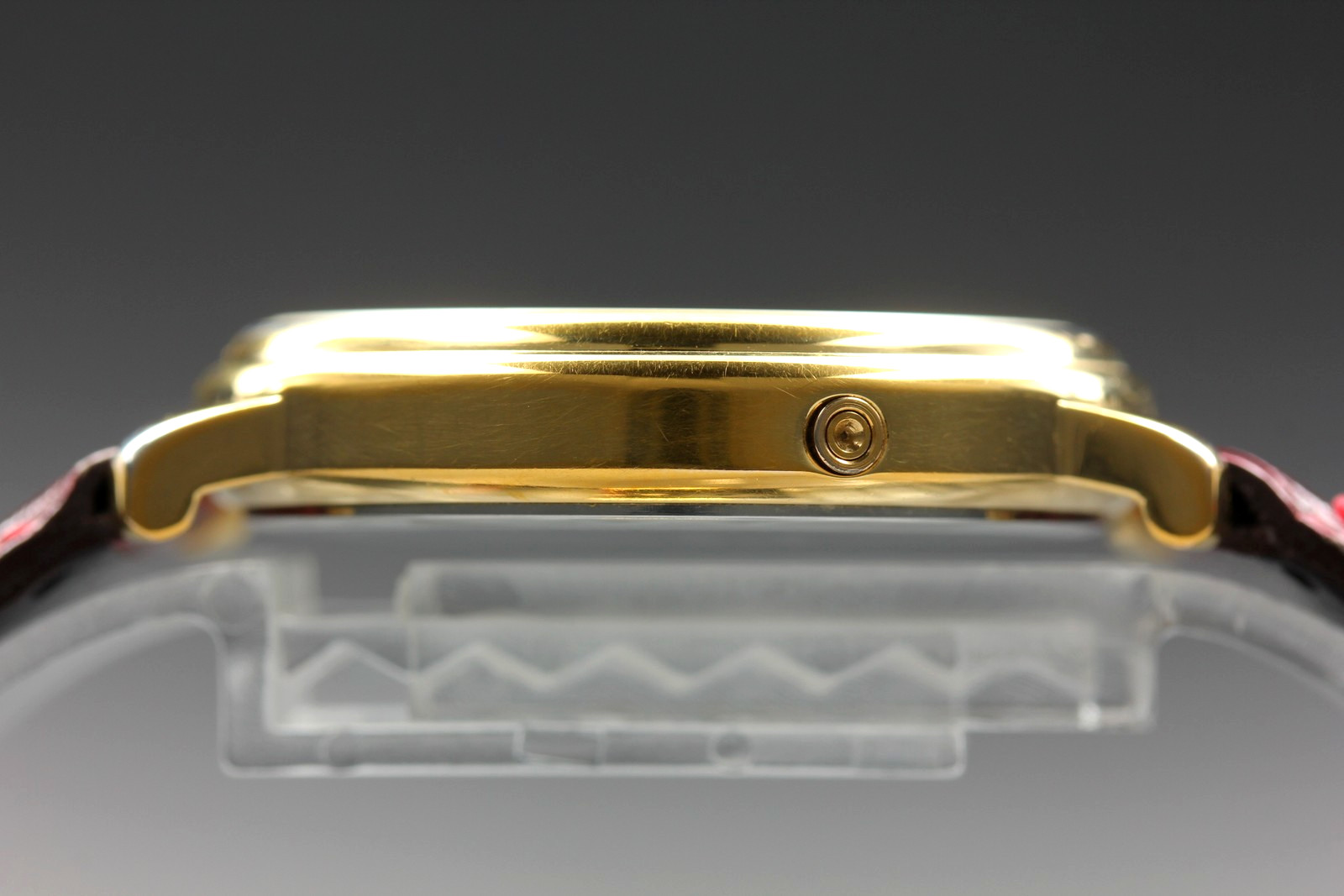 Vintage Frederique Constant Geneve Moon Phase Gold Men’s Quartz Watch [N MINT]