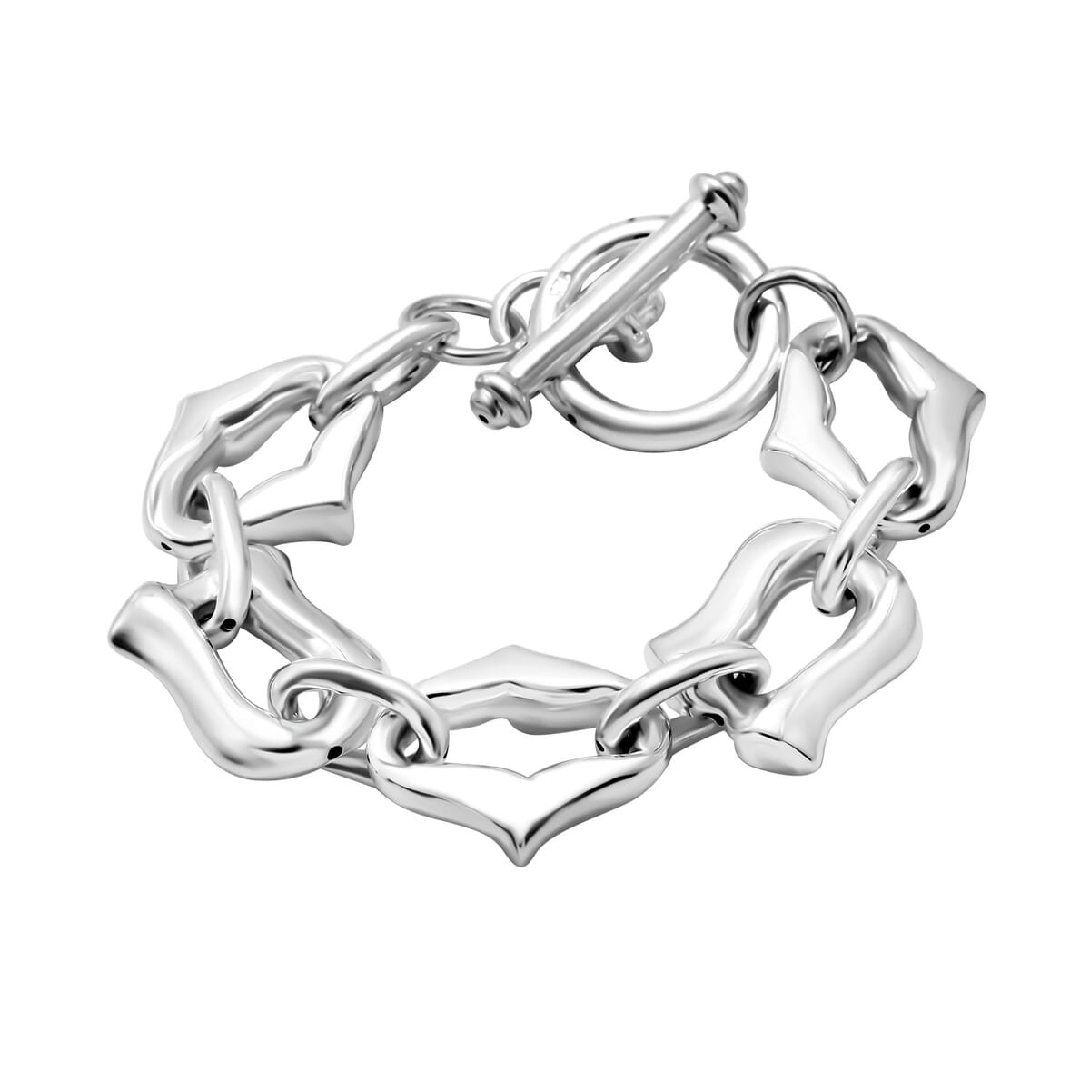 Sterling Silver Bracelet (7.25 In) 16.55 Grams