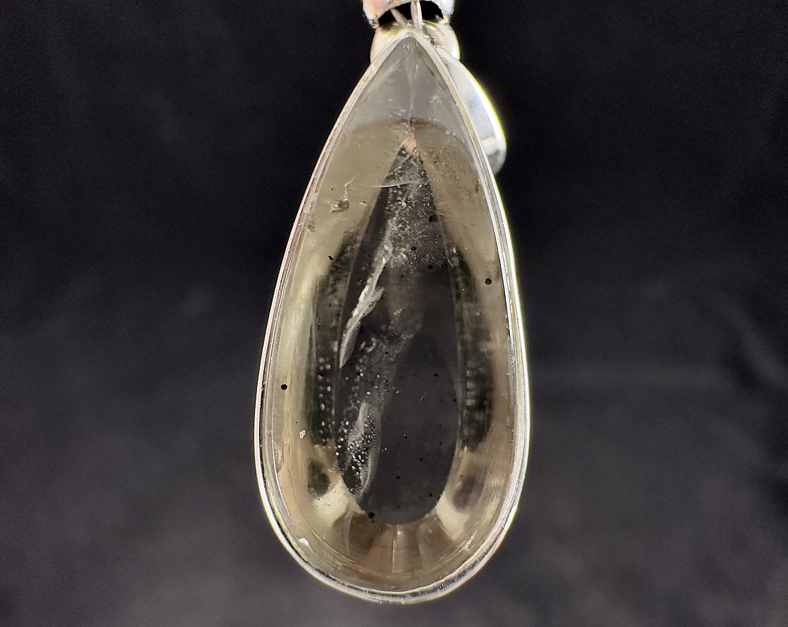 COVELLITE Pink Fire Quartz Crystal Pendant – Fine Stone Healing Jewelry, 54287