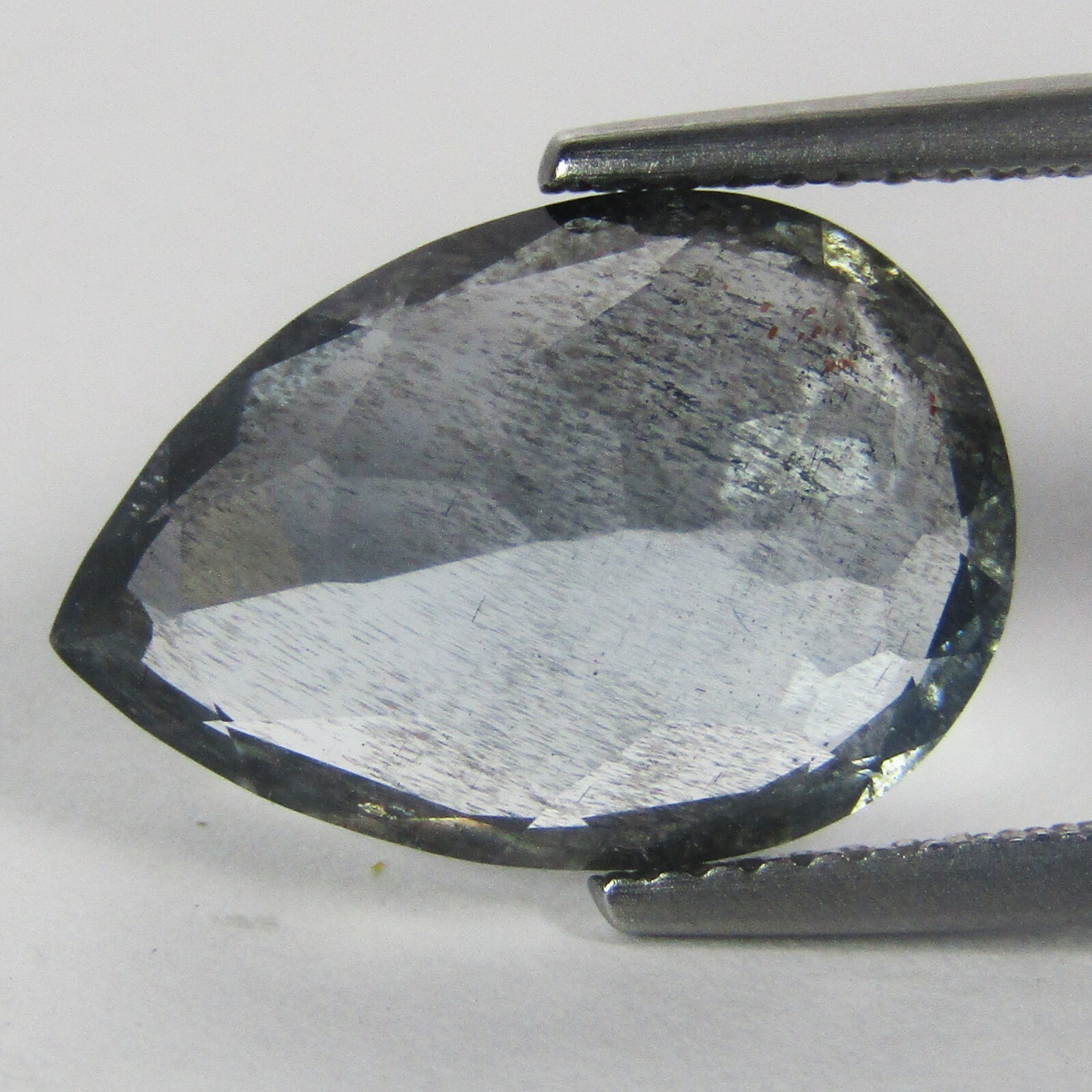 6.45Cts Genuine 100% Natural Aquamarine Unheated Pear Shape Brazil Gemstone VDO