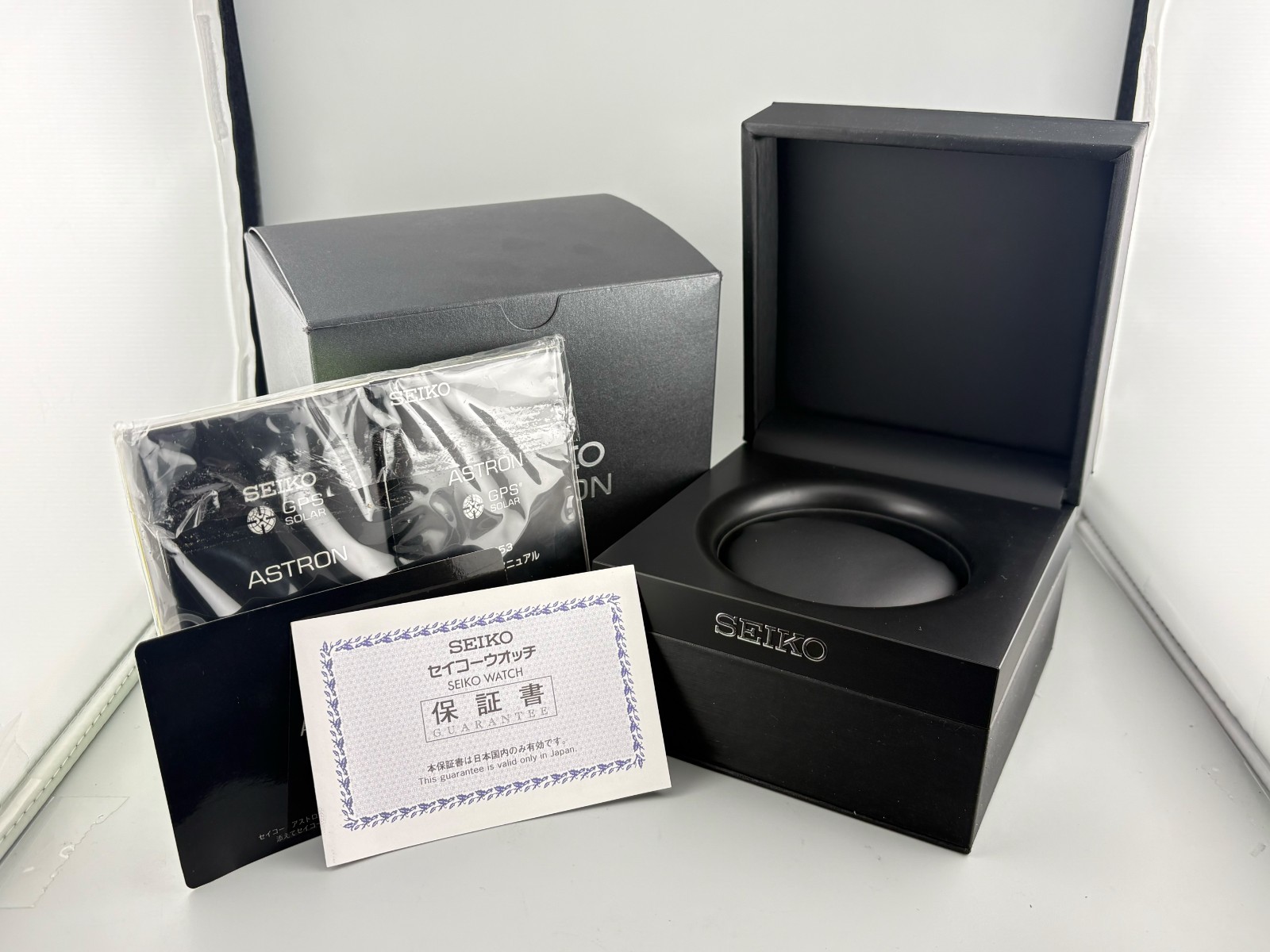[W/Box & Paper] SEIKO Astron SBXB055 8X53-0AC0 GPS Solar Radio Men’s Watch