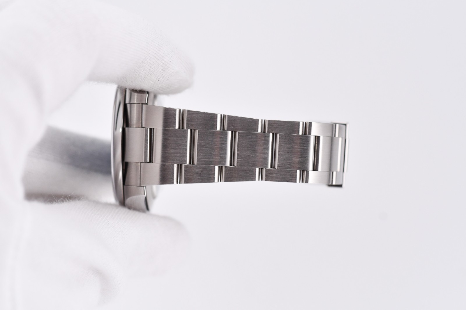 Rolex Oyster Perpetual 41mm Ref. 124300 Custom Blue Dial Box and Paper
