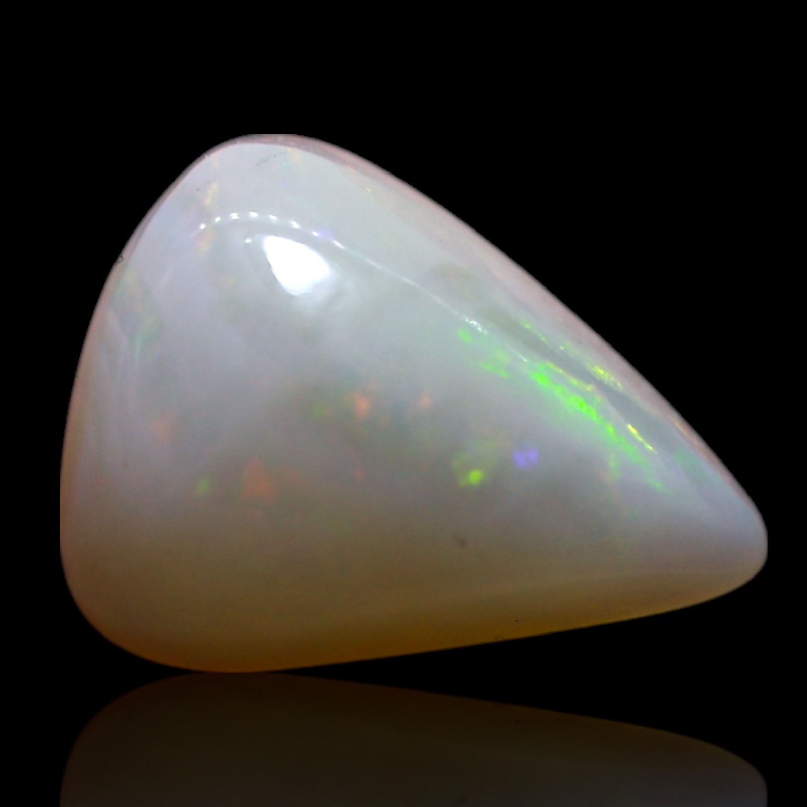 2.00 Cts Natural Pear Fire Opal Wire Wrap Cabochon Pendant Supply 10x8x4 mm