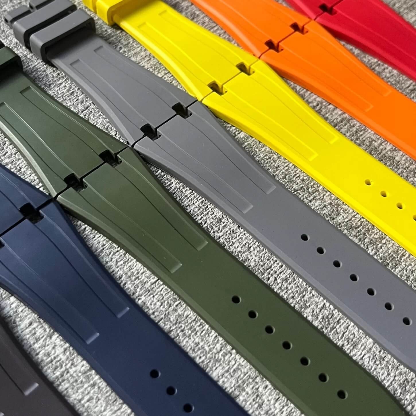 Replacement Rubber Watch Strap Fits AP Royal Oak 41 mm 26mm x 18mm Band