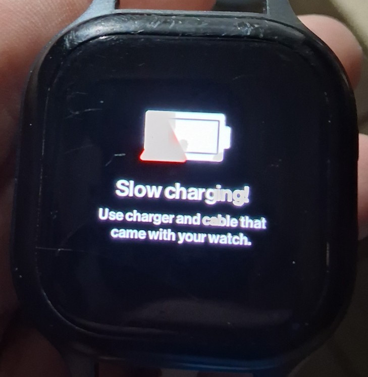 Gabb Watch as Pictured No Band With charging cable powers on