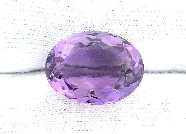 14.60 Carat Natural Rich Color Oval Brazilian Amethyst Gemstone Gem Stone ES1162