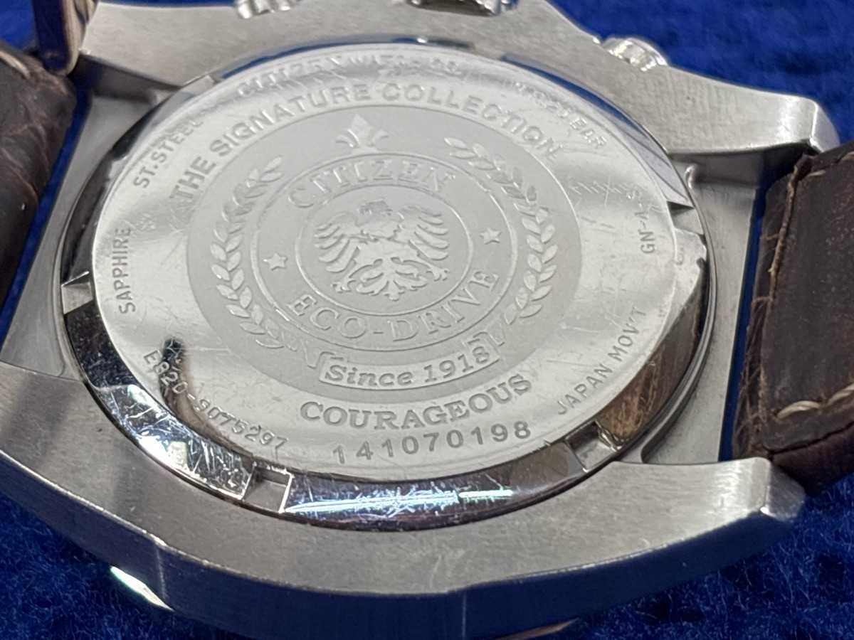 Citizen Eco-Drive Courageous Signature Collection E820-S075297 (PKP032137)