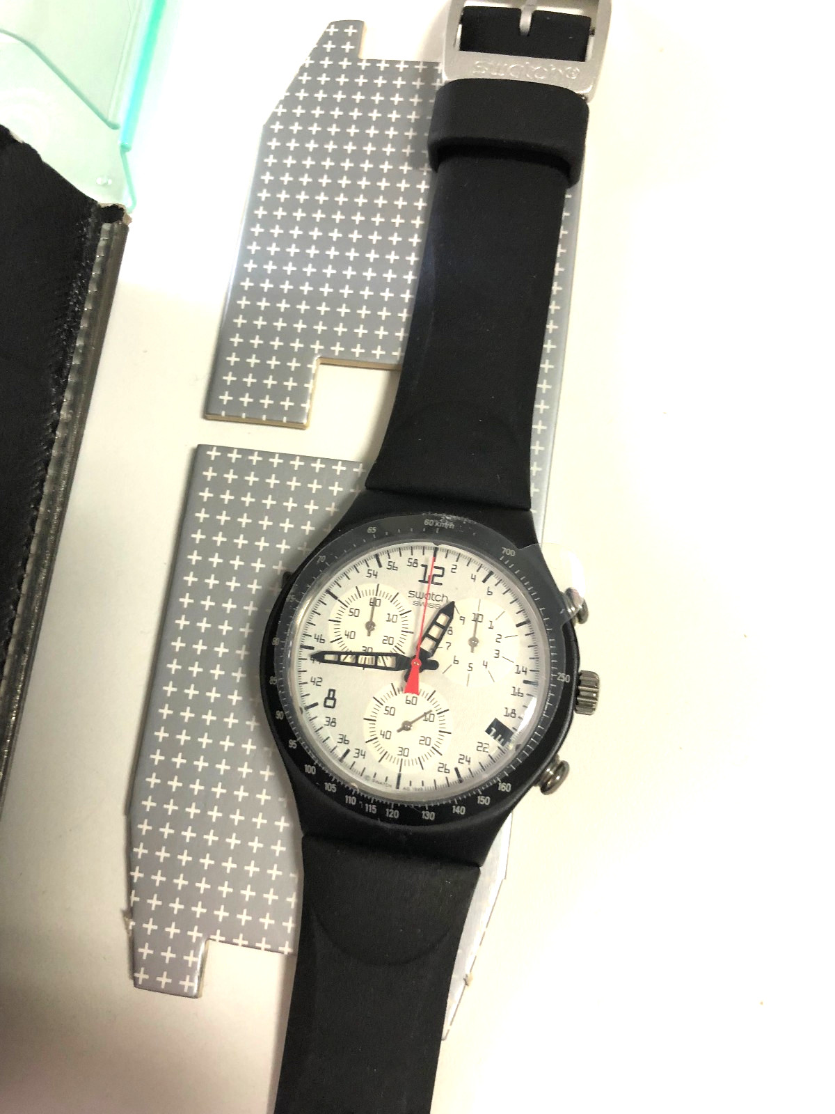 SWATCH IRONY CHRONO – YCB4001 NOWADAYS TOO – BRAND NEW ! RARE!