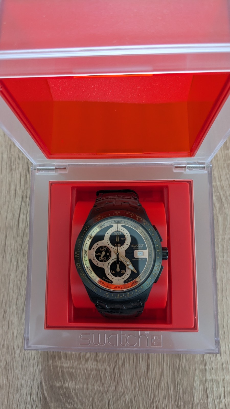 Swatch SVGB402 Automatic Chronograph Swiss Watch
