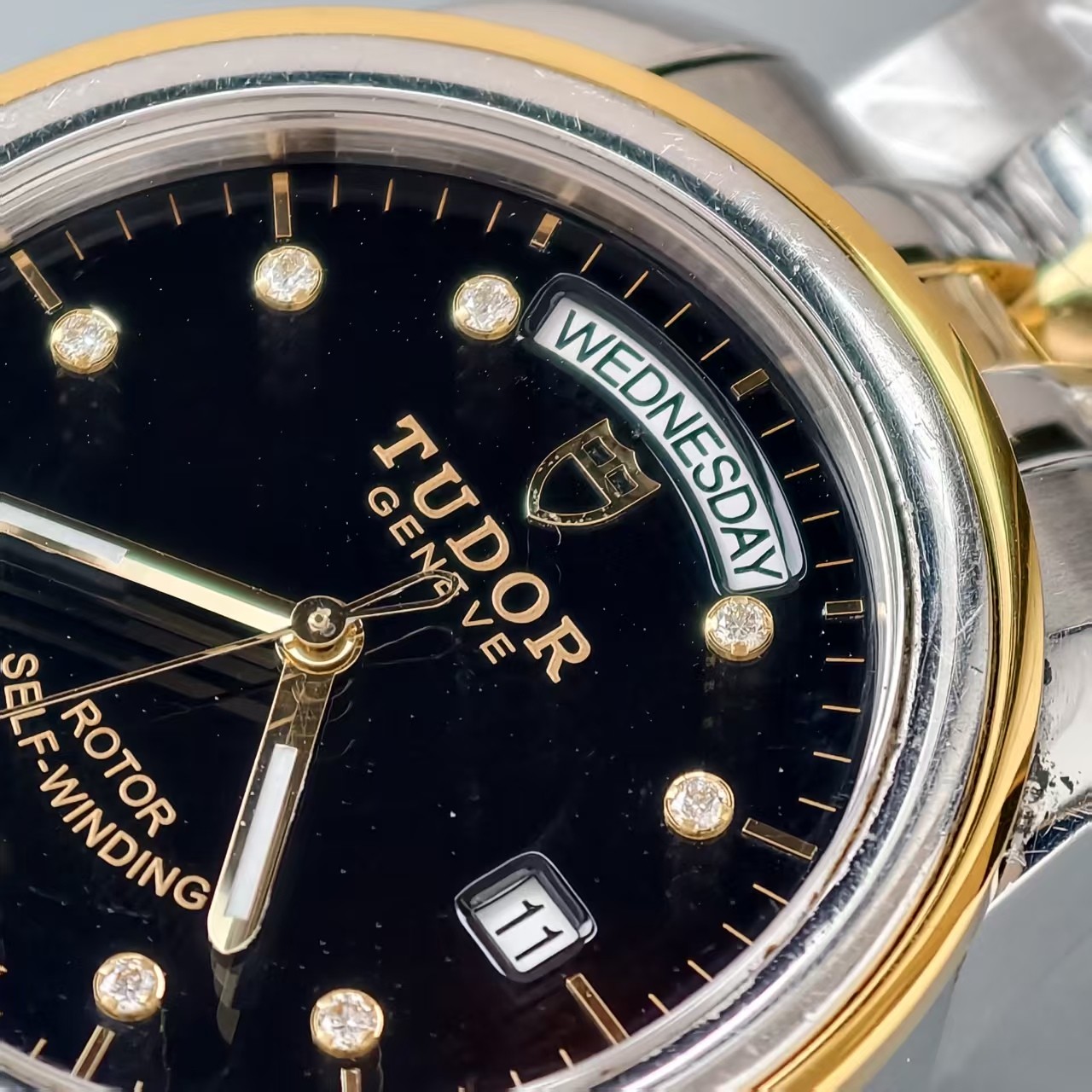 Tudor Black Dial Glamour M56003-0008 Men’s Watch Automatic 39mm Date