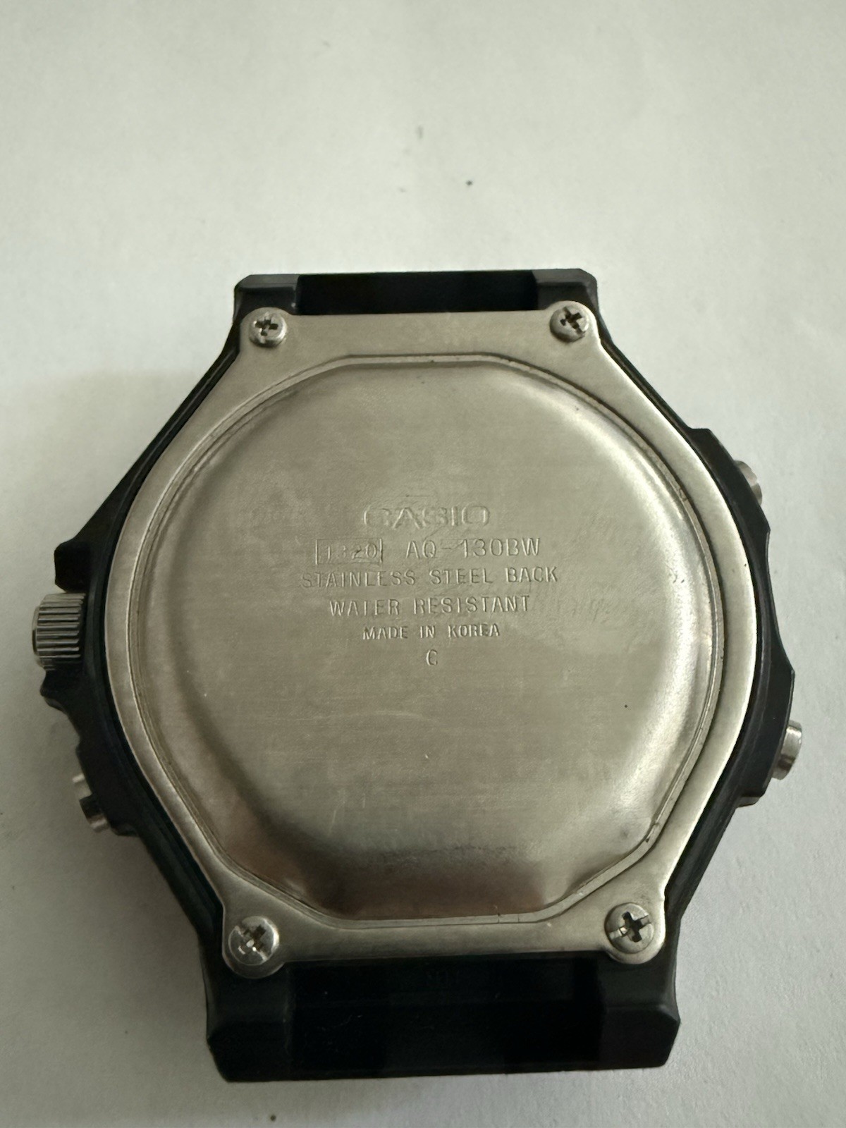 Vintage Casio AQ-130BW Ana-Digi Watch Module 1320 – Digital Works – For Parts