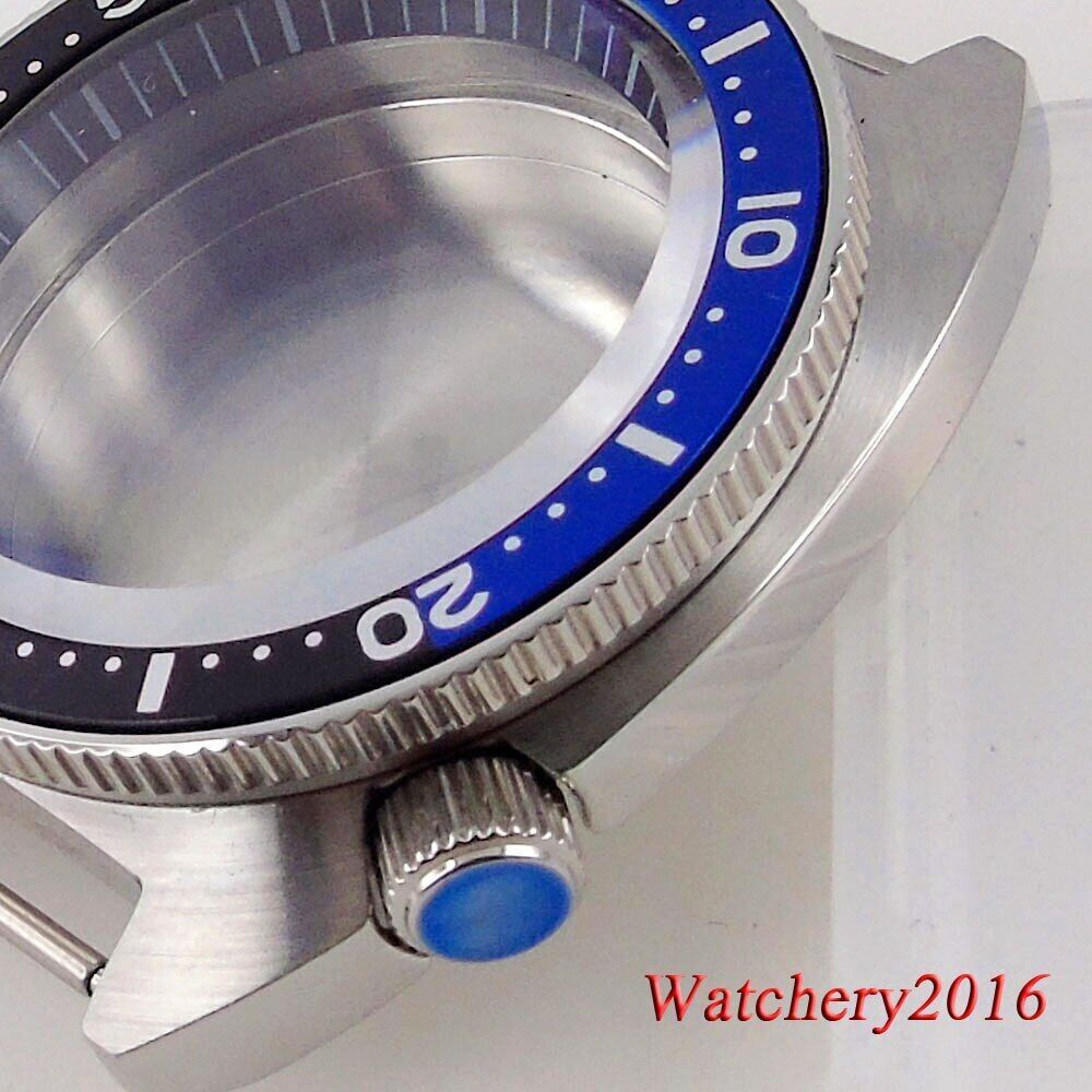 41mm Watch Case Fit for NH35 NH36 PT5000 ETA 2824 ST2130 Domed Sapphire Glass