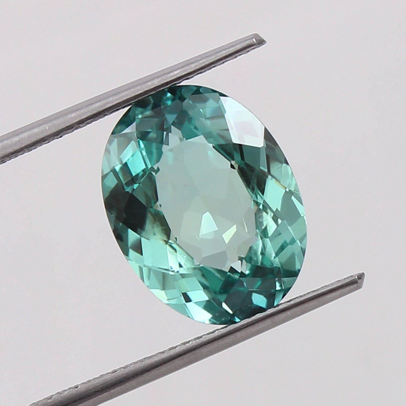 AAA Natural Flawles Ceylon Parti Sapphire Loose Oval Gemstone Cut 14x11MM-8.40Ct