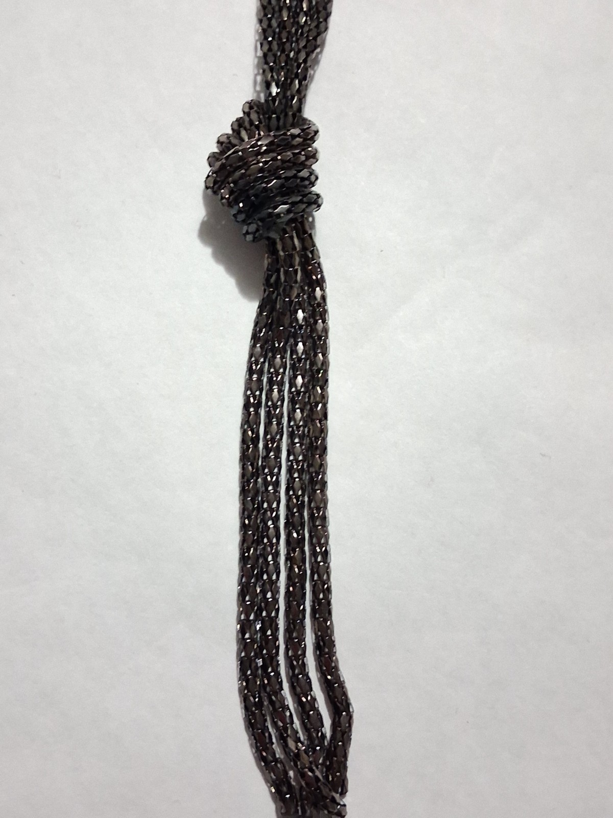 Lot Of 5 Black Silver/ Gold Tone Beaded Hammered Nine West Talbots Unbranded…