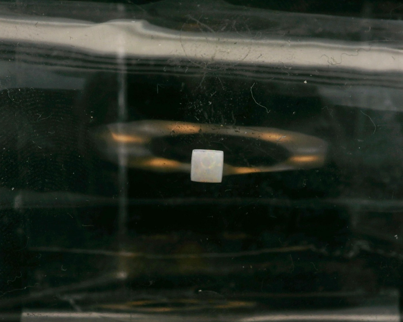 0.09ct Square Shape Genuine Natural Ethiopian Cabochon Opal 3 x 3 mm
