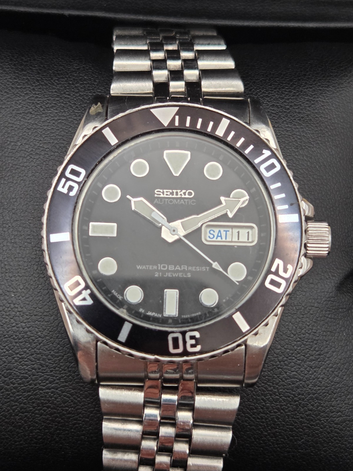 Seiko Mens Automatic Watch SKX031 Scuba Divers 100M 7S26-0040 February 1997 BOX