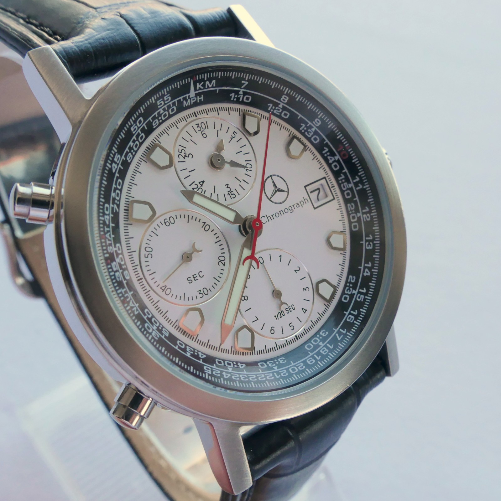 Mercedes Benz Classic Car Accessory Driver Made in Germany Watch Chronograph