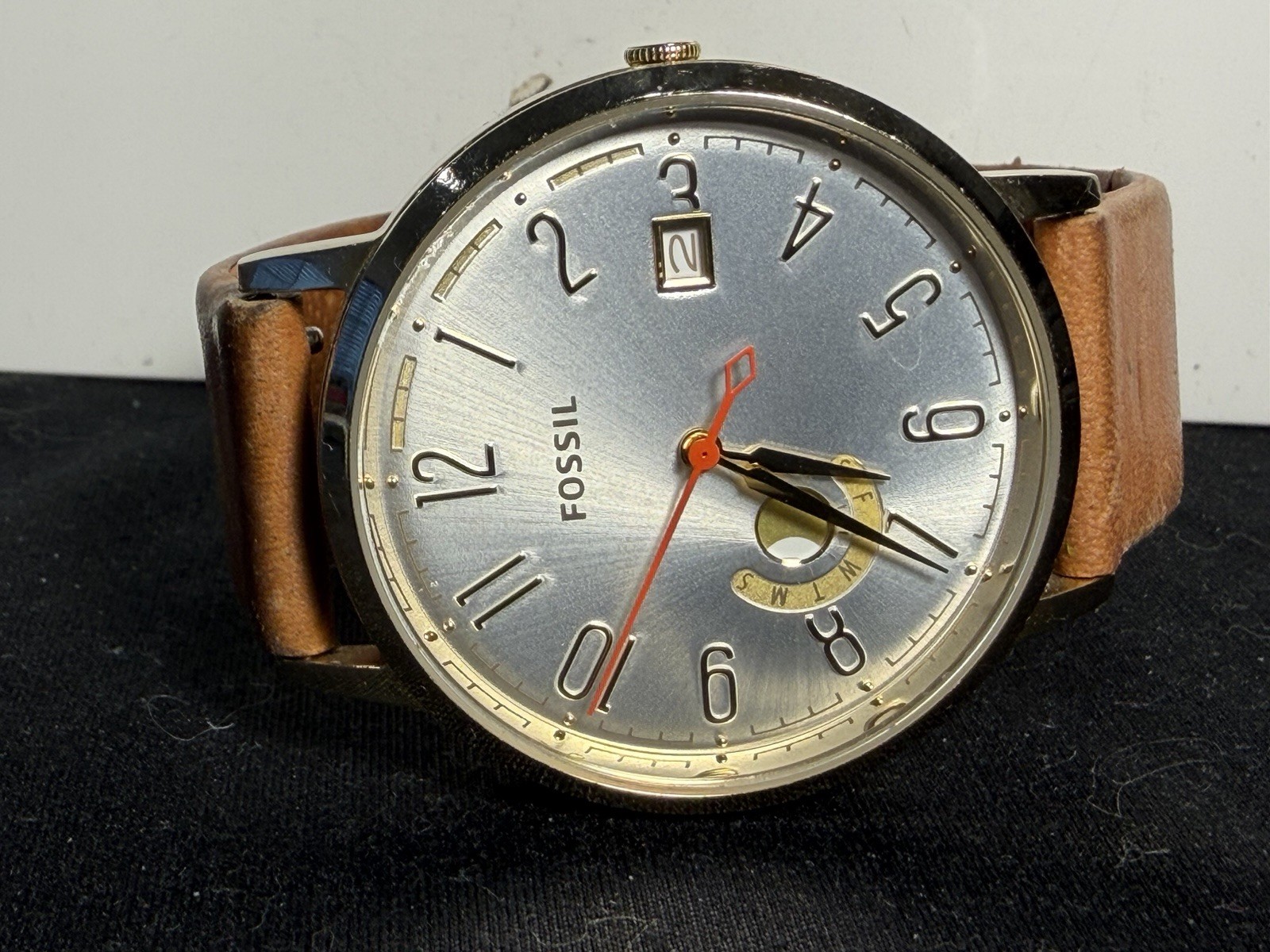 Fossil ES3750 Analog Watch Brown Leather