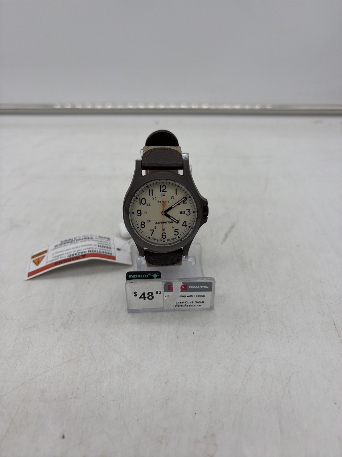 Timex TW4B23700 Men’s Expedition Brown Strap Outdoor Watch – New