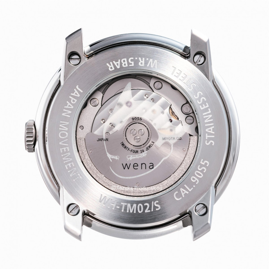 SONY wena wrist Three Hands Mechanical Silver ATOM Edition WNW-SB12A/S Astro Boy