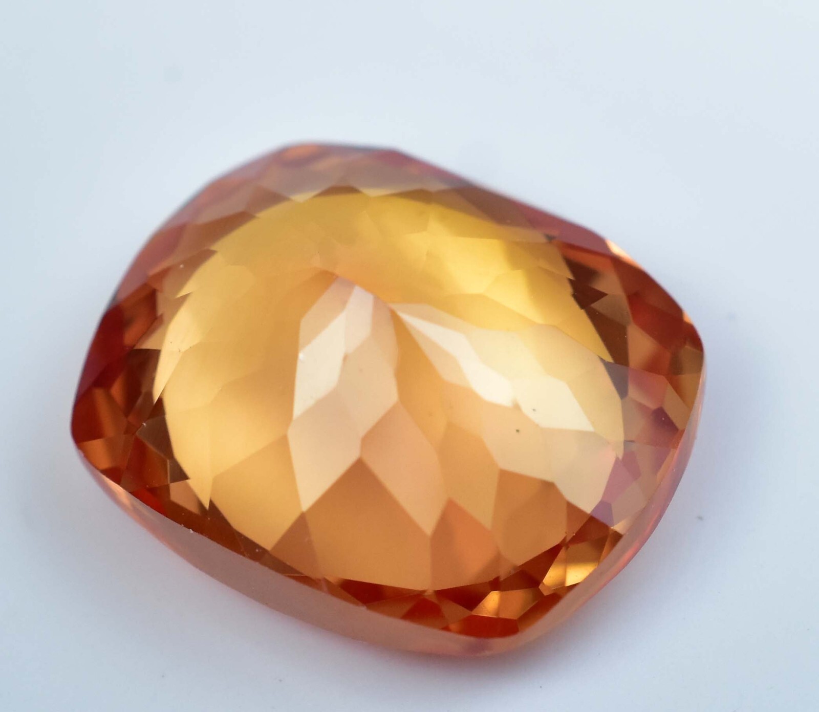 21.25 CT Natural Orange Spessartite Garnet AGL Certified Rare Loose Gemstone