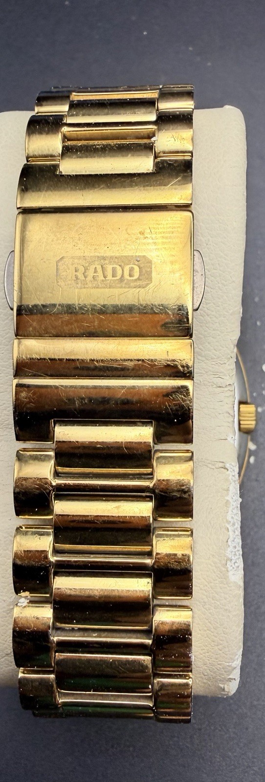Rado DiaStar 40 Years Anniversary Swiss Watch Gold Tone Ref. 636.0313.3