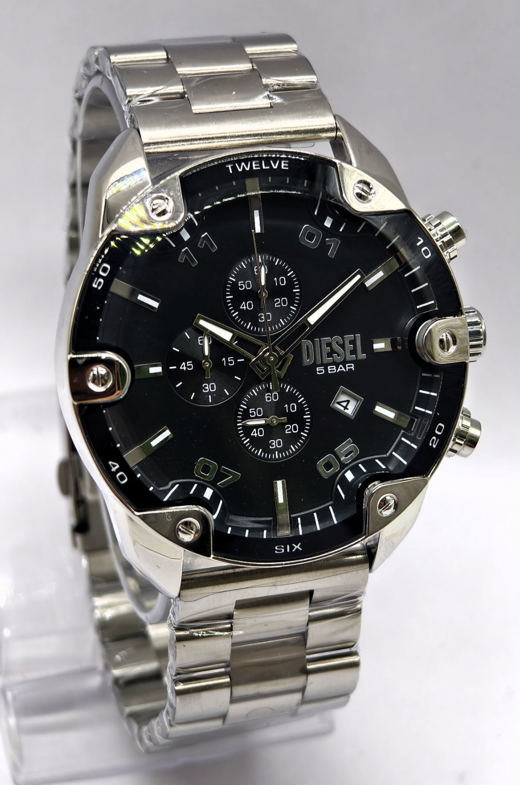 Good Diesel Spiker ”ONLY THE BRAVE” Chronograph Quartz Men’s Wrist Watch