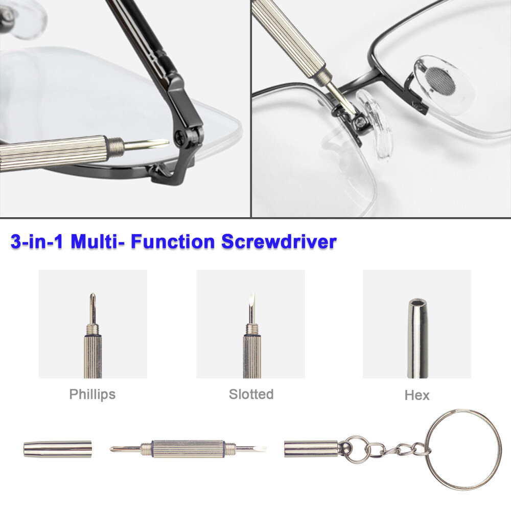 915Pcs Watch Repair Kit Watchmaker Case Opener/Press Spring Bar Link/Pin Remover