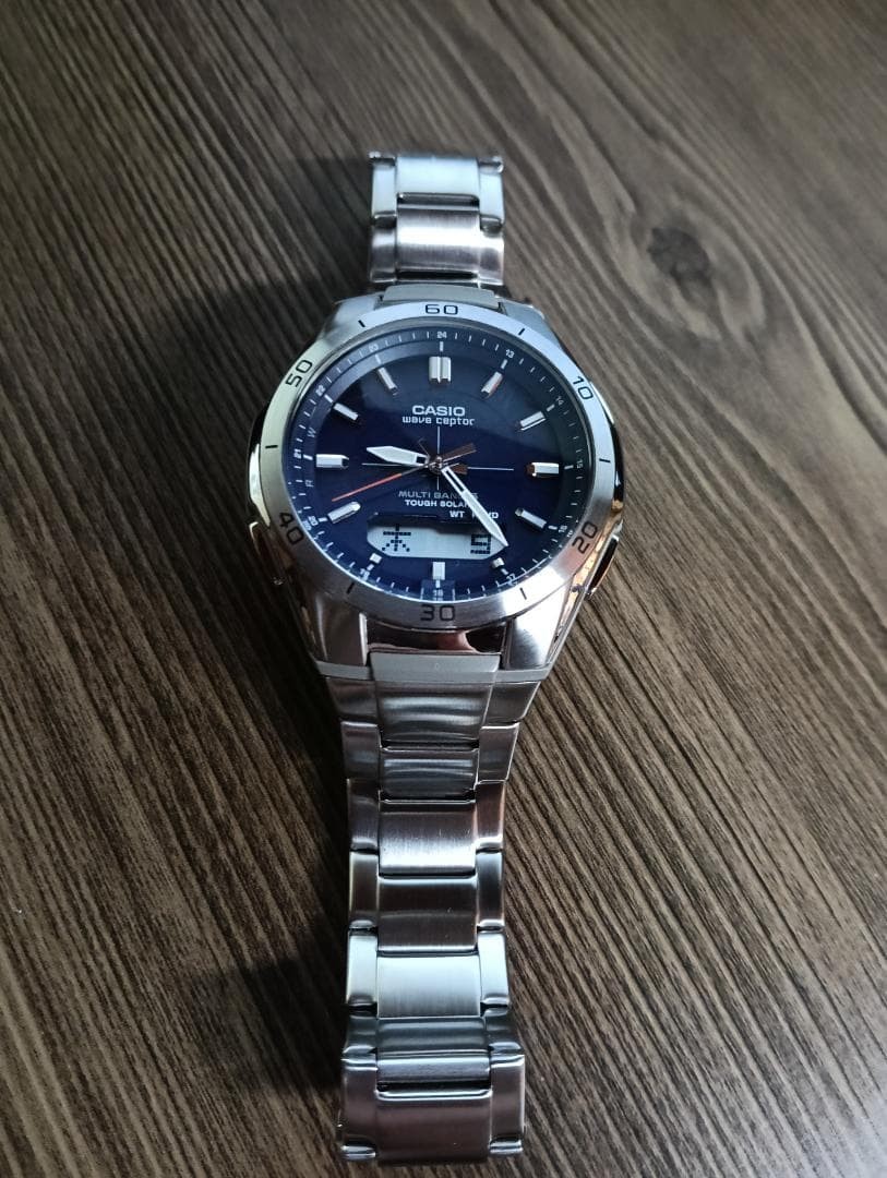 CASIO Wave Ceptor Solar Radio-Controlled Watch WVA-M640⑤ From Japan