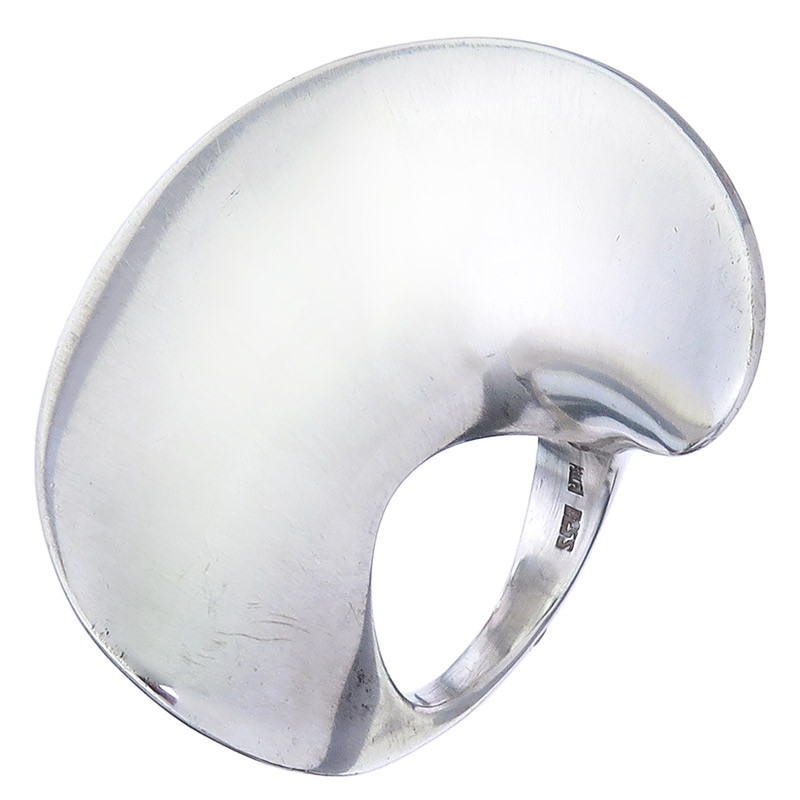 Georg Jensen Ring Sterling Silver Box Papers