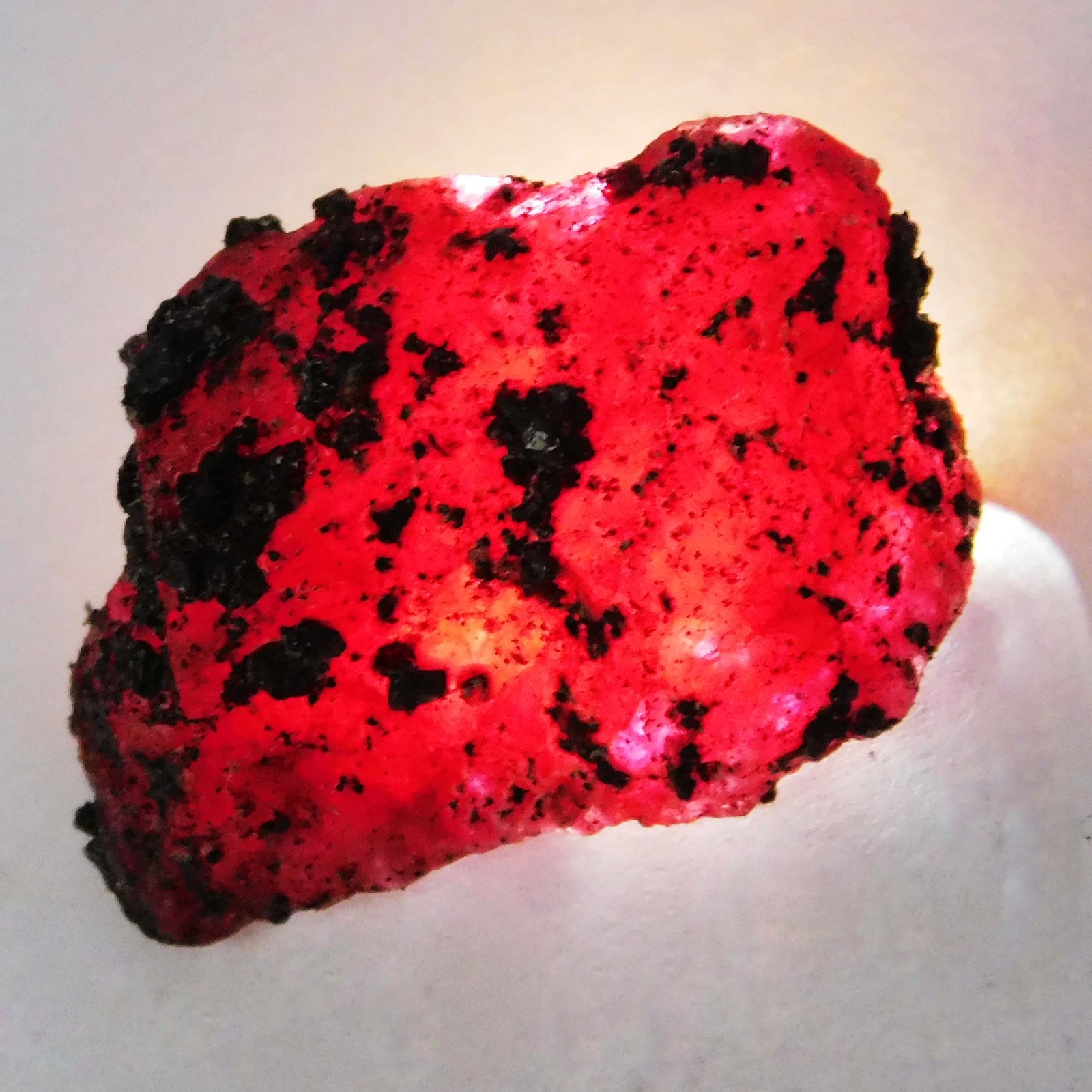 CERTIFIED 185 Ct Earth Mined Natural Red Ruby Huge Rough Loose Gemstone