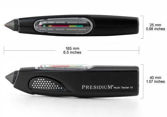 PRESIDIUM GEMS MULTITESTER III PMuT III Tests DIAMONDS MOISSANITE SIMULANTS