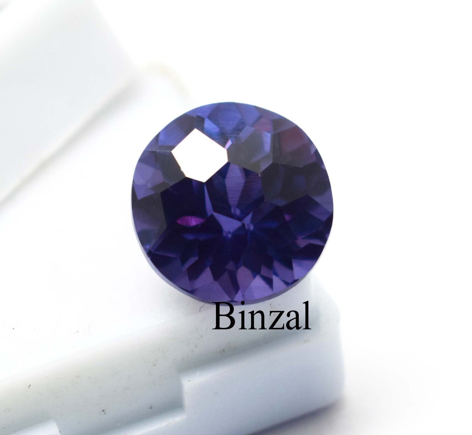 Rare Round Alexandrite Gemstone 10–12 Ct Color Changing Excellent Cut Loose Gem