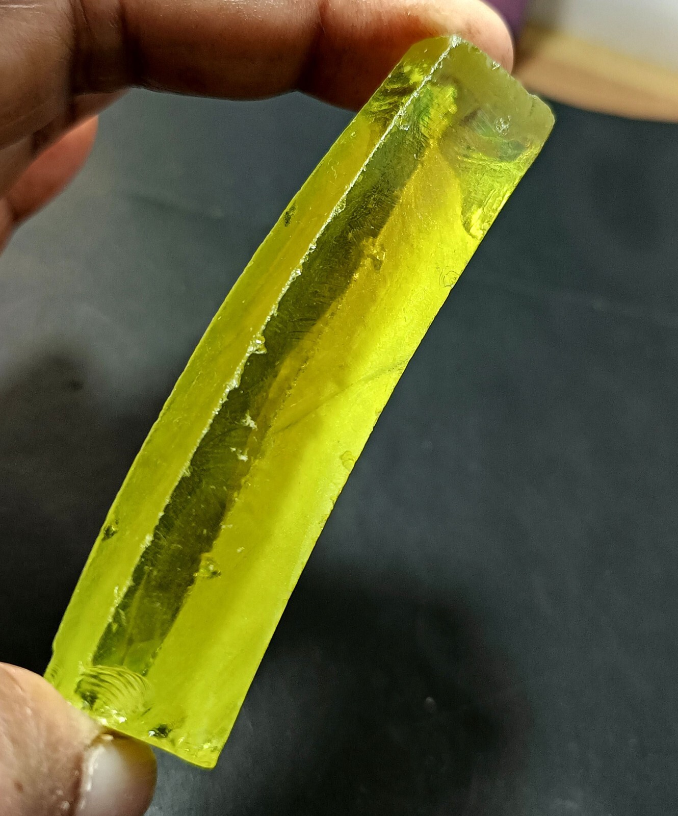 EGL Certified 500. 20 Ct NATURAL LEMON Zircon Rough Cambodian Loose GEMSTONE