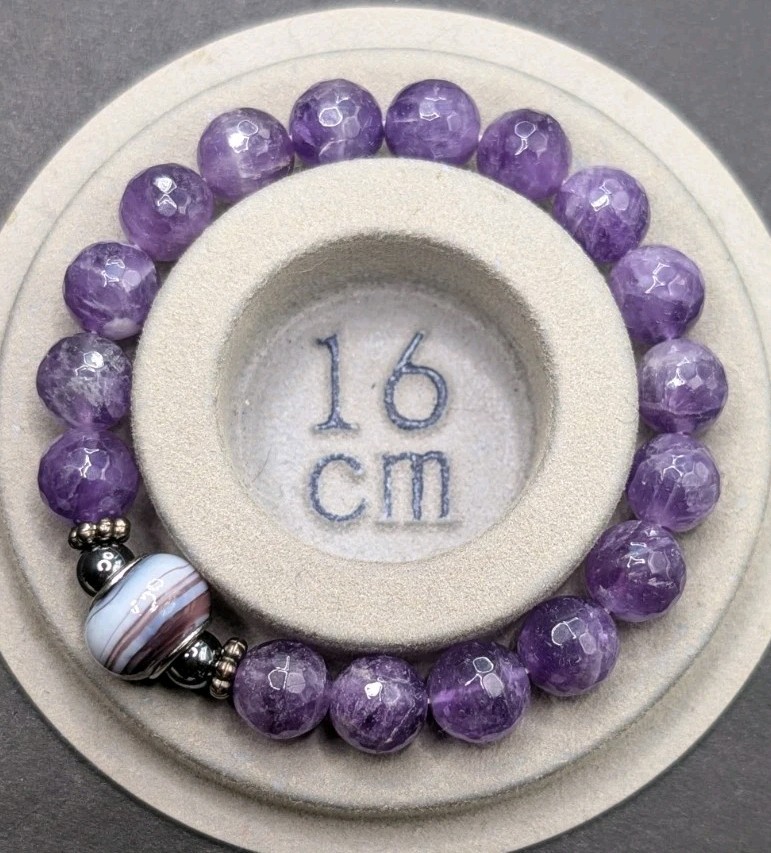 Bronzite, Jasper 8mm Natural Stone Beaded Stretch Bracelet (17cm) S/M Wrist