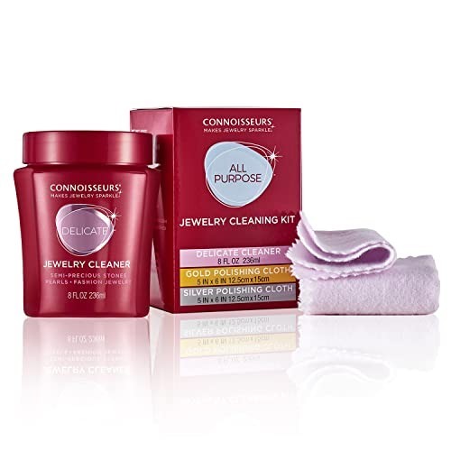 CONNOISSEURS – All-Purpose Jewelry Cleaning Kit | Includes Delicate Jewelry Clea
