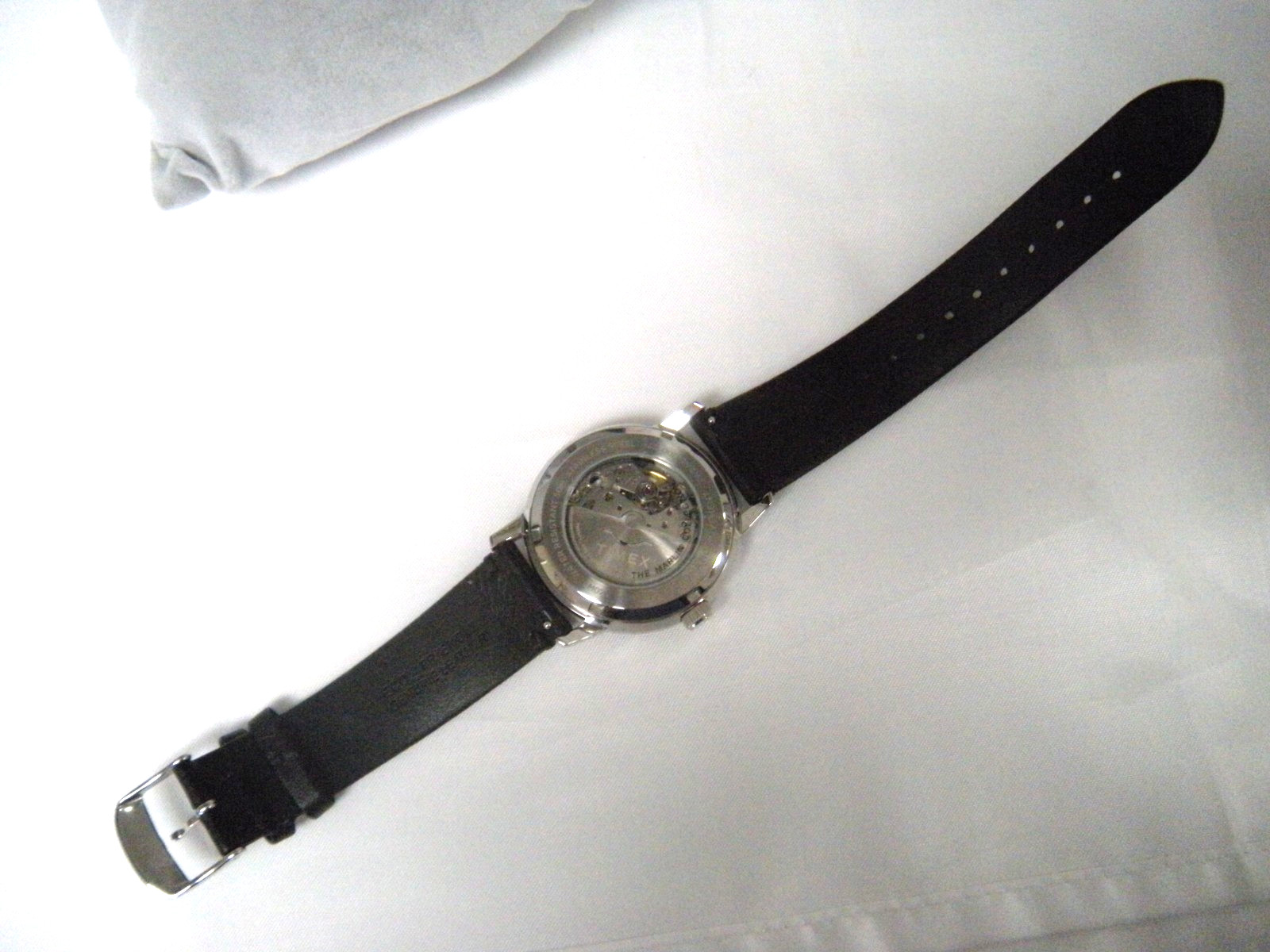 Timex Marlin Automatic 40mm Leather Strap Watch TW2W59700