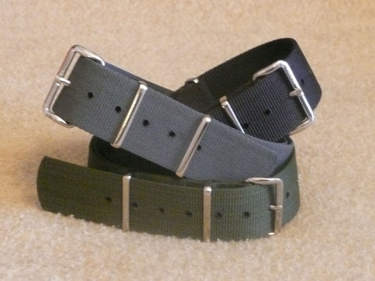 Genuine Phoenix ® Straps MOD UK Admiralty Grey,Black,Green,all sizes,military