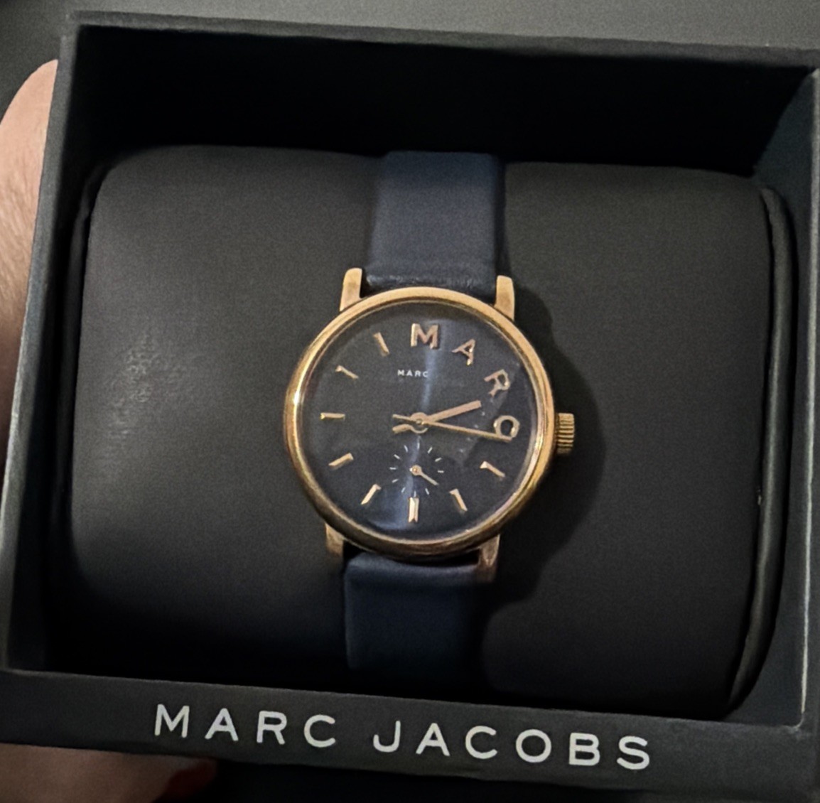 MARC JACOBS Quartz Watch Baker MBM1331 Gold Color Ladies NEVER Worn Still In Box