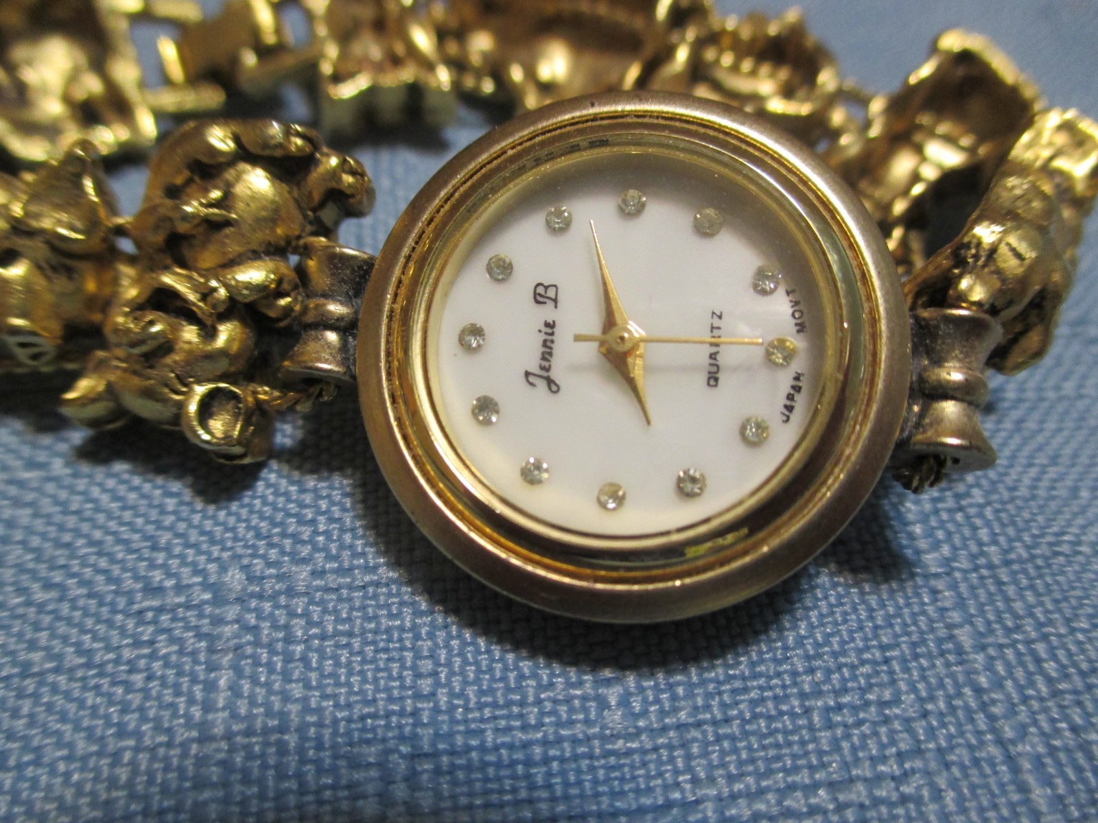 Women’s Jennie B Pig Watch Band Slide Charm Bracelet 24mm
