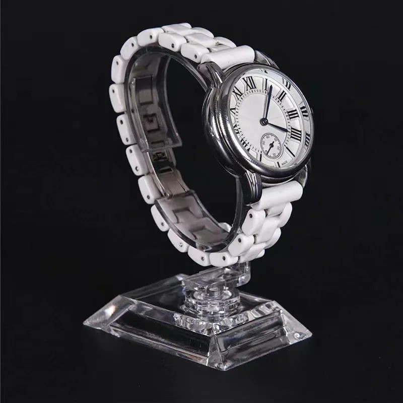 1PC Clear Watch Display Stand Transparent C Ring Holder Bracelet Display Rack